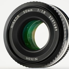 [Serviced & Tested] Nikon AI-S Nikkor 50mm f/1.8 Pancake Lens Sharp 698