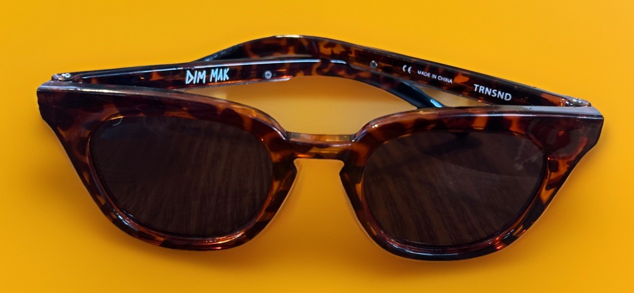 DIM MAK by Steve Aoki Brown Tortoise Sunglasses TRNSND