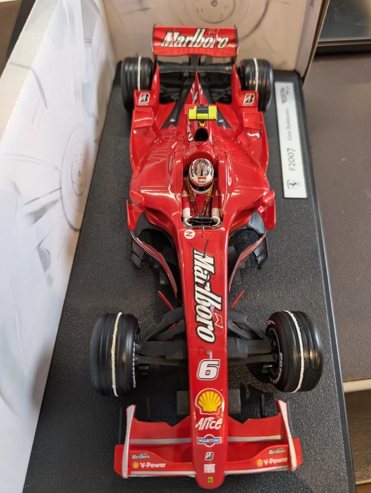 1/18 Ferrari F2007 Kimi Raikkonen  2007 World Champion tobacco livery - Image 1 of 4