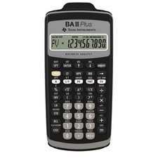 Texas Instruments BAII Plus Calculator