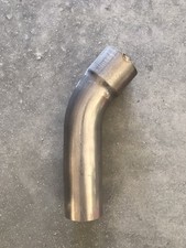 VCPLLC 2.5" Short 45 Degree 304 SS Stainless Steel Mandrel Bends With Swagger