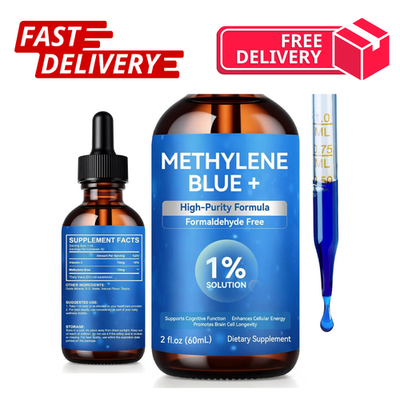 #ad Methylane Blue 1% 60mL USP Pharmaceutical Grade 99.99% Ultra Pure Made in USA $10.99