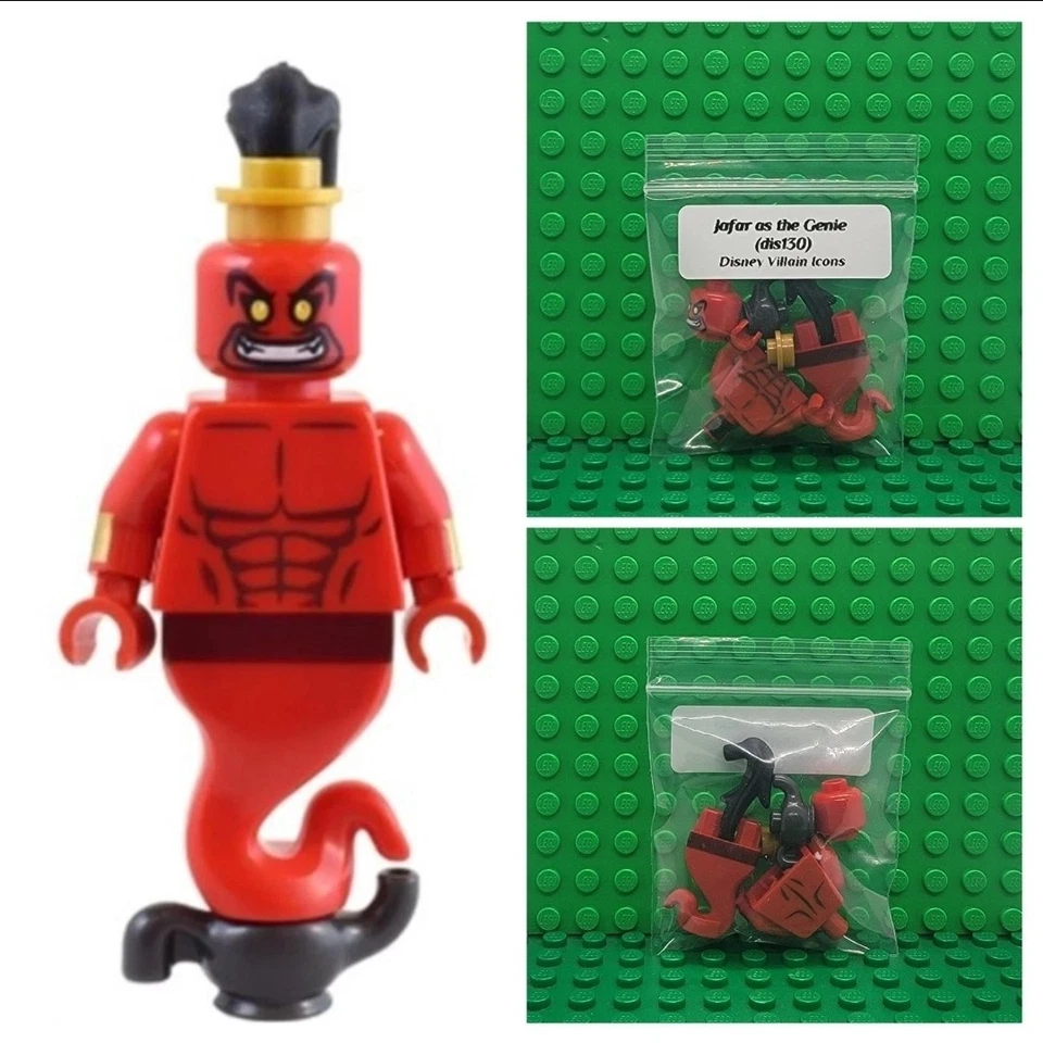 LEGO® Disney Villain Icons 43227 Jafar Gaston Maléfica Reina Malvada - Tú eliges Foto 4 de 4