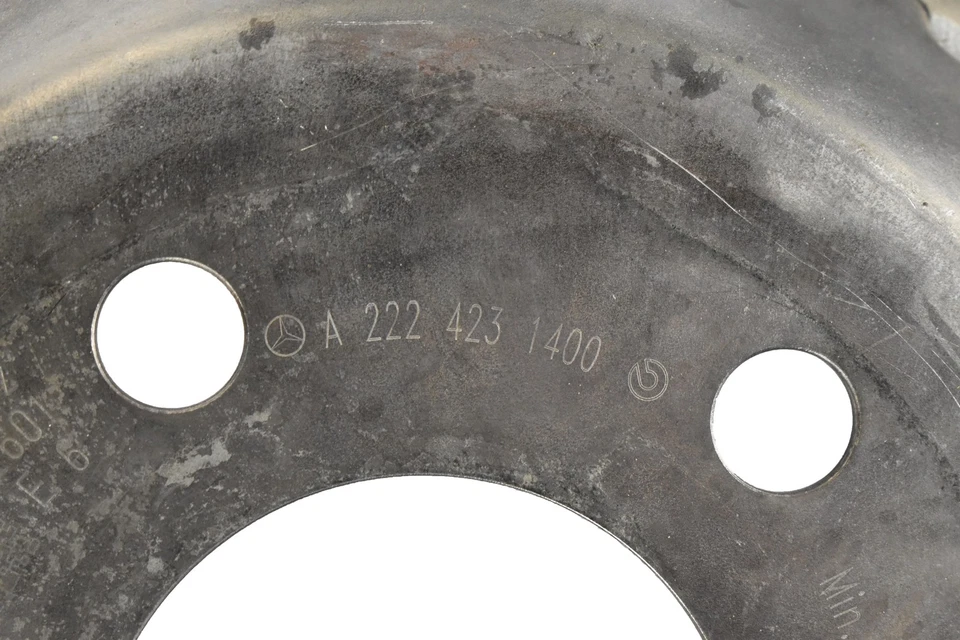 Disques de frein arrière A2224231400 pour Mercedes W222 V222 X222 W217 340mm - Photo 3/4