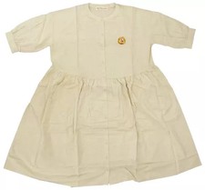 Kiki's 2WAY Shirt Dress Women's Free Size Cotton Linen Natural Color