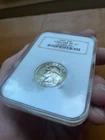 1963 Washington Quarter NGC ULTRA CAM PF 67 Toned Old Soap Box Holder