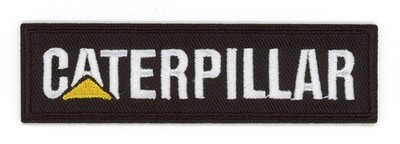 Caterpillar Patch   Heavy Equipment Heritage   Iron-On Badge