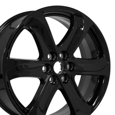4154-B Black 20x8 OEM Buick Enclave Rim 6X120 +50ET
