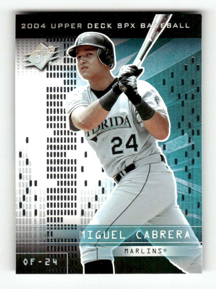 2004 Upper Deck SPX MIGUEL CABRERA #85 Marlins