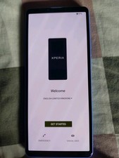 Sony Xperia 10 IV XQ-CC54 Lilac Purple 128GB NO BOX. WORKING GOOD CONDITION