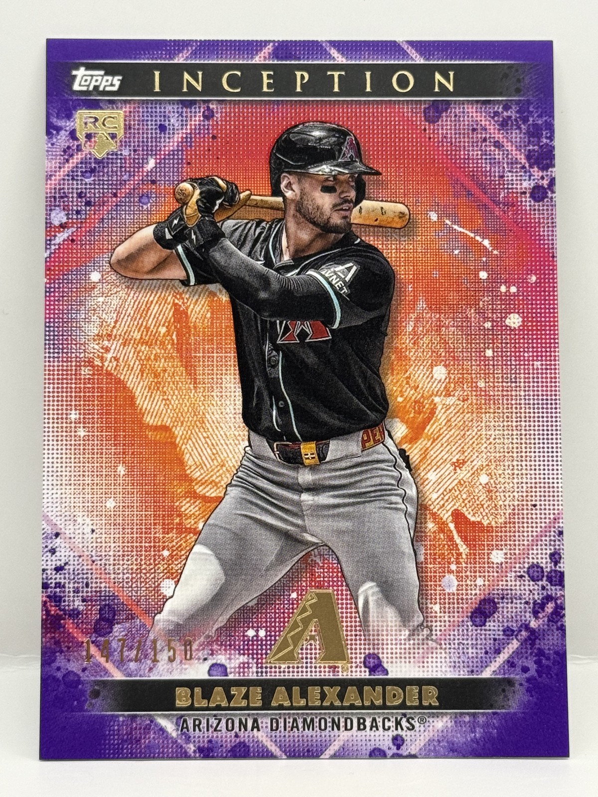 2024 Topps Inception - Blaze Alexander #66 Purple /150 (RC)
