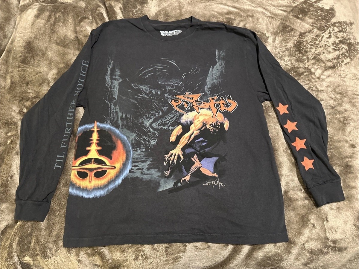 2023 Travis Scott Utopia Tour Merch L/S Til Further Notice Cactus