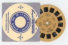 Denver and Denver Mountain Parks Colorado 1942 Tan Color View-Master Reel 246