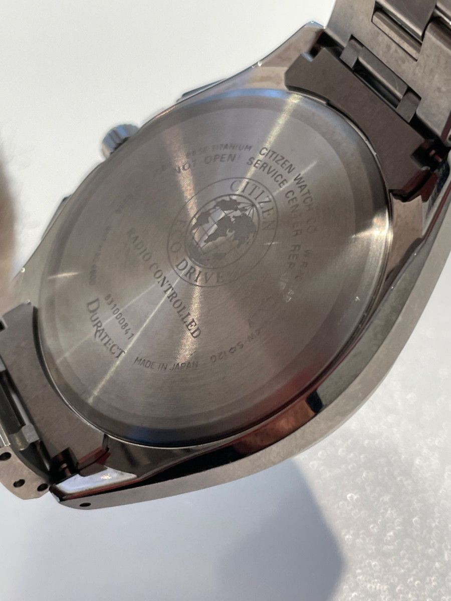 Citizen Attesa H804-T018696 Eco-Drive Day Date Radio Citizen Attesa H804-T018696 Eco-Drive Day Date Radio