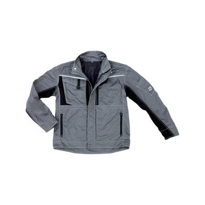 Excess Arbeitsjacke Champ Gr. 2XL grau/schwarz