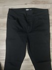 WOMENS OLD NAVY SUPER SKINNY BLACK SKINNY JEANS SIZE 14 TALL — photo 3