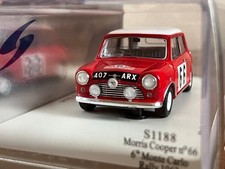Spark Morris Mini Cooper N 66 6th Rally Montecarlo 1963 Hopkirk Scott 1:43 S1188