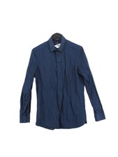 Next Men's Shirt Chest: 36 in Blue 100 Cotton Basic