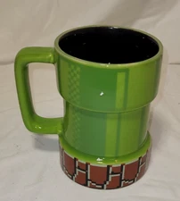 ThinkGeek Mug Super Mario Warp Pipe Mug VG+/NM