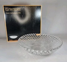Nachtmann Rumba Schale Large Serving Bowl, 11 Inch, Crystal Glass - Clear