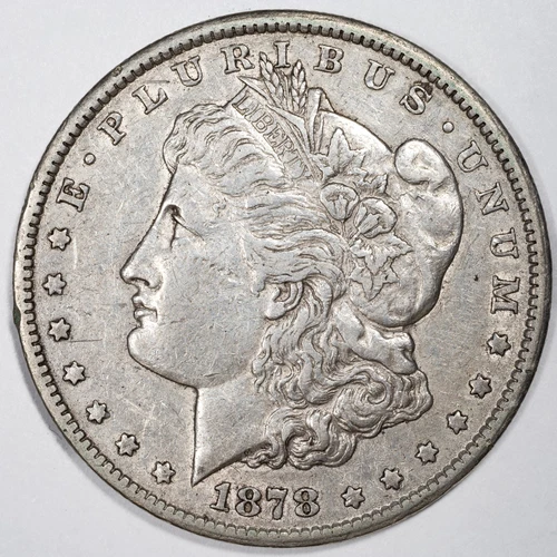1878-CC Morgan Silver Dollar Carson City Mint Extremely Fine (XF)