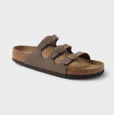 Best seller Women's Birkenstock Florida Sandals-Mocha Brown SIZE 39M