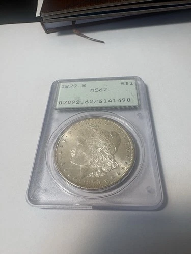 1879-S   PCGS MS-62   Brilliant and Lustrous   Morgan Silver Dollar   #368