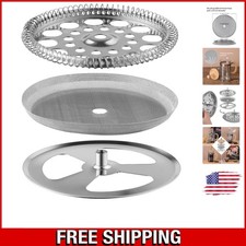 Versatile 34 oz French Press Filter Replacement: Stainless Steel 3 Piece Set