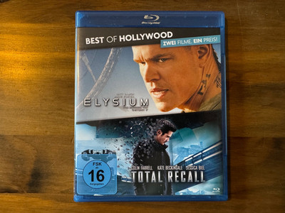 Blu-ray Disc Bundle ''Elysium'' und ''Total Recall'' - sehr gut