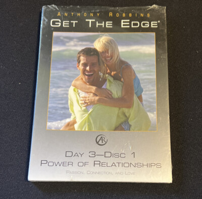 Anthony Robbins Get The Edge Day 3 Disc 1 Power Of Relationships (2000 DVD) NEW