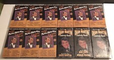 VHS Lot 12 Video Tapes Dean Martin Variety Show / Dean Martin Celebrity Roasts