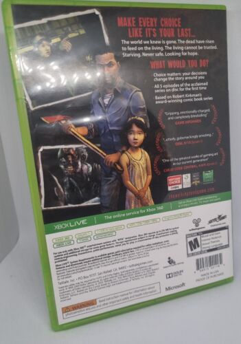 Xbox 360 The Walking Dead A Telltale Games Series Inc Manual - NTSC VERSION VGC - Picture 3 of 3