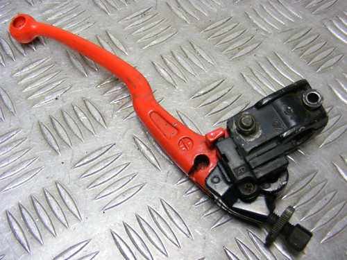 FZR400 3TJ Clutch Lever & Bracket Red Yamaha 140323 - Picture 3 of 4