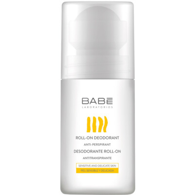 BABE Roll On Deodorant pH4 for Sensitive Skin Anti Marks 24h Protection 50ml