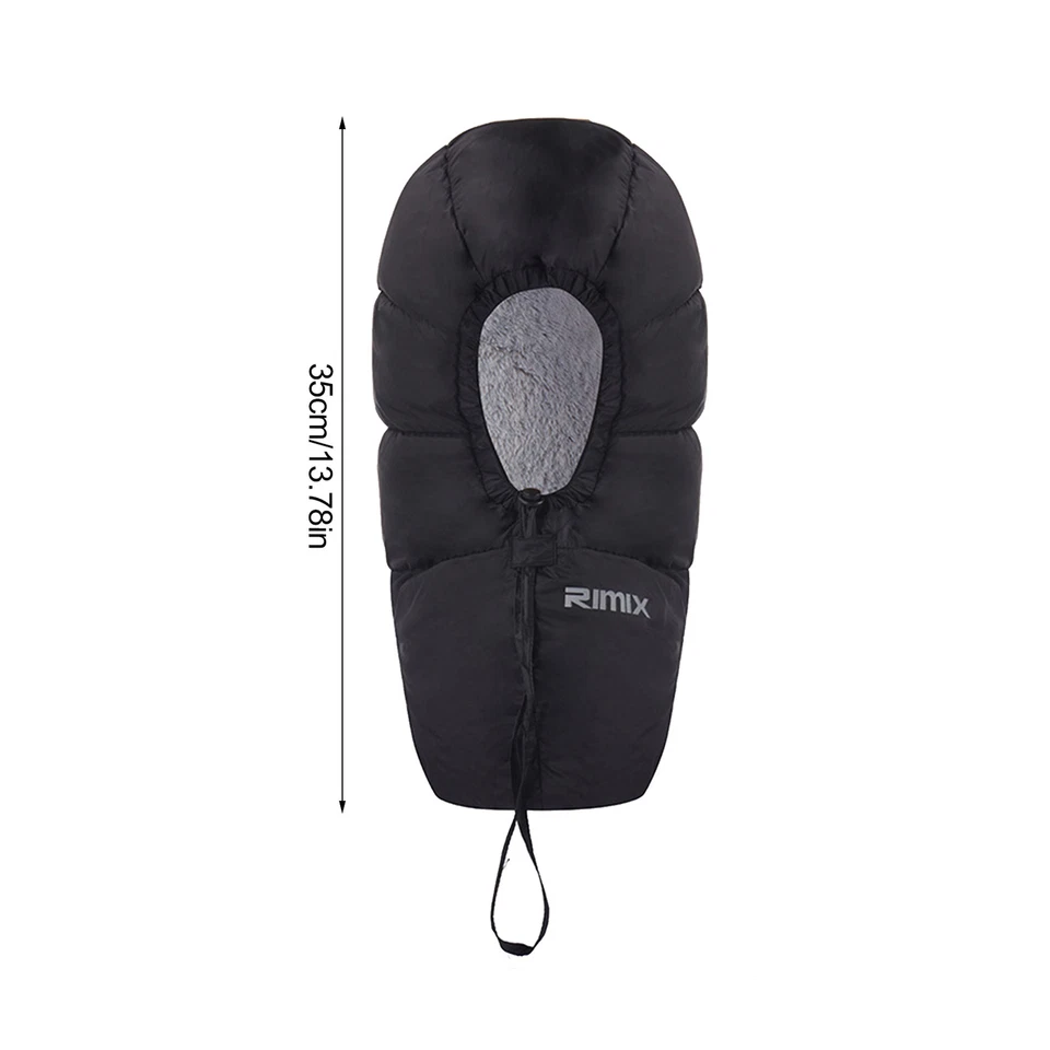 Winter Unisex Hat Thermal Down Filled Hats Outdoor Ski Waterproof Windproof Warm - image 3 of 4