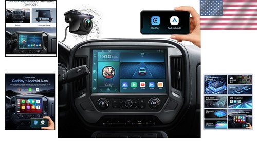 Upgrade Your Chevy Silverado 2014-2018: 13.1" Touchscreen Radio & GPS Navigation - Picture 2 of 8