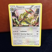 Pocket Scout - Haxorus 89/108 Dark Explorers Holo Pokemon Card