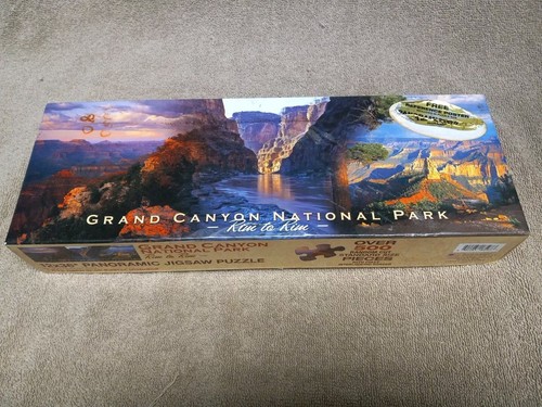 Grand Canyon NATIONAL PARK Panoramic Jigsaw Puzzle 500 Piece 11.5" x 35.5" EUC - Bild 1 von 4