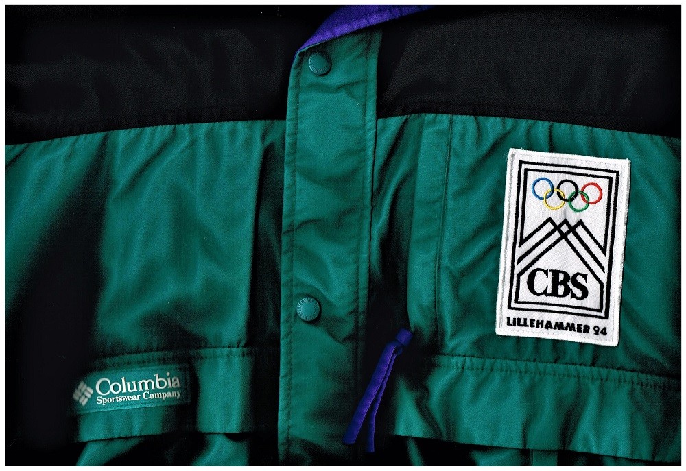 1994 CBS SPORTS LILLEHAMMER OLYMPIC Columbia Hooded JACKET | eBay