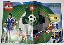 LEGO Sports: Stand with Lights (3402) • Complete With Mini-figs & Book • Used