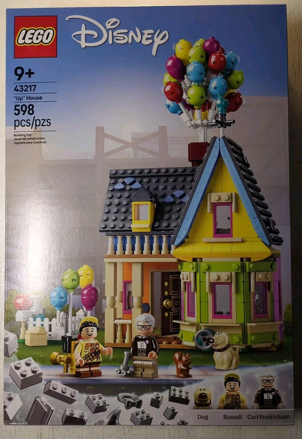 Lego Disney Up House (43217) New Sealed Box 598 Pieces