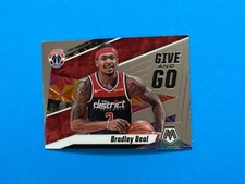 2019-20 Panini Mosaic Bradley Beal Give And Go #9 Washington Wizards (C)