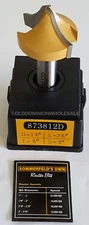 NEW Sommerfelds Tools for Wood 873812D Hand Rail Router Bit 1-1/2"CD,1/2"SH