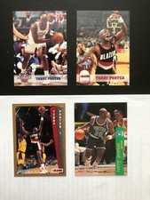 1990s TERRY PORTER Fleer,Upper Deck,SkyBox or Topps d Basketball Cards  (4)