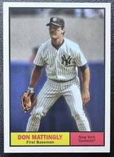 2024 Topps Archives Don Mattingly 1961 Design #17 New York Yankees
