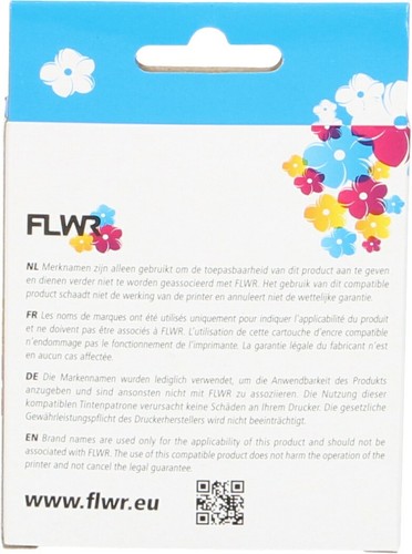 FLWR LC-125XLC Cyan Compatible Cartridge for FLWR Brother NON OEM - Afbeelding 2 van 2