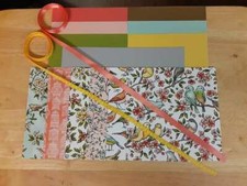 Stampin Up BIRD BALLAD 6 x 6 Designer Paper Card Kit Ribbon RARE