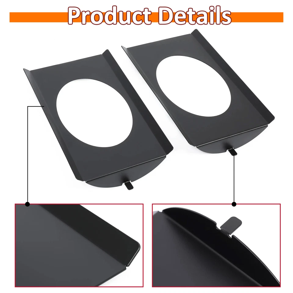 Soportes de altavoces de asiento trasero para Chevy C10 Squarebody 1973-1987 para altavoces 6x9 Foto 4 de 4