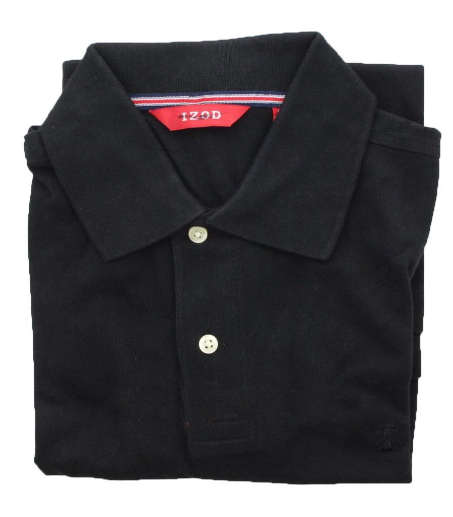 black izod polo