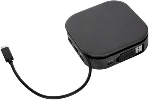 Targus - Estación de Acoplamiento Universal Doble HD USB-C con 80W PD Pass-Thru DSU150US - Imagen 7 de 17